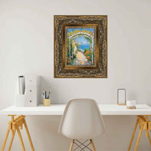 Load image into Gallery viewer, Wide Italian Baroque Antique Silver Picture Frame-5 inch Wide 