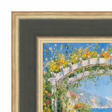 Load image into Gallery viewer, Wide Luxury Burgundy Gold Panel Picture Frame Office Décor