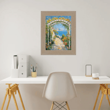 Load image into Gallery viewer, 16x20 Frame Wide Rustic Light White Grain Wood Picture Frame