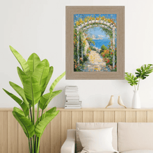 Load image into Gallery viewer, 16x20 Frame Wide Rustic Light White Grain Wood Picture Frame