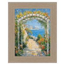 Load image into Gallery viewer, Wide Rustic Light White Grain Wood Picture Frame 