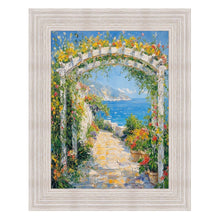Load image into Gallery viewer, 16x20 Frame Wide Rustic Wood Grain White Wash Picture Frame