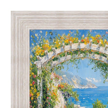 Load image into Gallery viewer, Wide Rustic Wood Grain White Wash Picture Frame 
