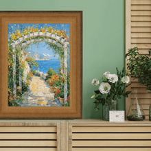 Load image into Gallery viewer, Wide Scoop Brushed Gold Picture Frame 