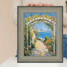 Load image into Gallery viewer, 16x20 Frame Wide Scoop Brushed Silver Picture Frame