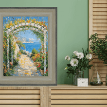 Load image into Gallery viewer, 16x20 Frame Wide Scoop Brushed Silver Picture Frame