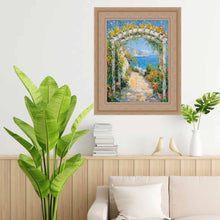 Load image into Gallery viewer, Wide Silver Leaf Scoop With Beads Picture Frame Home Office