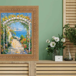 16x20 Frame Wide Sistine Chapel Gold Italian Picture Frame