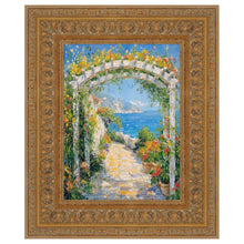 Load image into Gallery viewer, 11x14 Frame Traditional Italian Carved Ornate Gold Leaf Picture Frame