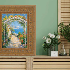 11x14 Frame Traditional Italian Carved Ornate Gold Leaf Picture Frame