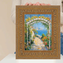 Load image into Gallery viewer, 11x14 Frame Traditional Italian Carved Ornate Gold Leaf Picture Frame