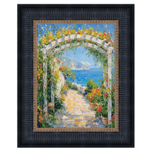 Load image into Gallery viewer, 11x14 Frame Wide Venetian Black With Gold Luxury Picture Frame