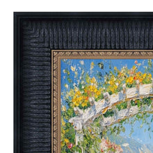 Load image into Gallery viewer, 11x14 Frame Wide Venetian Black With Gold Luxury Picture Frame