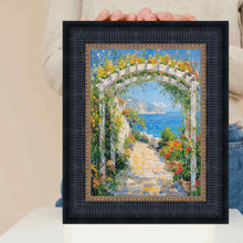 Load image into Gallery viewer, 11x14 Frame Wide Venetian Black With Gold Luxury Picture Frame