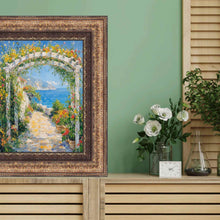 Load image into Gallery viewer, Wide Vintage Spanish Gold Ornate Picture Frame Home Office