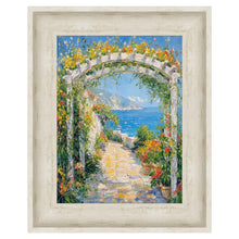 Load image into Gallery viewer, 11x14 Frame Wide White Wash Scoop Wooden Picture Frame