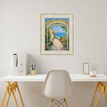 Load image into Gallery viewer, Wide White Wash Scoop Wooden Picture Frame Home Office