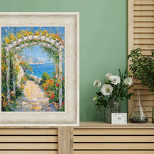 Load image into Gallery viewer, Wide White Wash Scoop Wooden Picture Frame Home Office