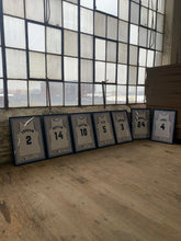 Load image into Gallery viewer, Basketball Senior Night Gift Idea college Collage Football Baseball - Modern Memory Design Picture frames - New Jersey Frame shop custom framing