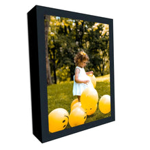 Load image into Gallery viewer, Black Shadow Box Picture Frames - Custom Framing - Modern Memory Design Picture frames - New Jersey Frame shop custom framing