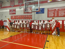 Load image into Gallery viewer, Cheerleading college Senior Award Night Gift Idea - Jersey Print Frame - Modern Memory Design Picture frames - New Jersey Frame shop custom framing