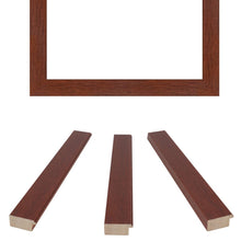 Load image into Gallery viewer, &lt;h2&gt;&lt;strong&gt;Cherry Wood Picture Frame - Flat Modern Framing by ModernMemoryDesign.com&lt;/strong&gt;&lt;/h2&gt; &lt;p&gt;&nbsp;&lt;/p&gt;