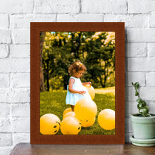 Load image into Gallery viewer, Cherry Wood Picture Frame - Flat Modern Framing by ModernMemoryDesign.com