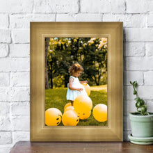 Load image into Gallery viewer, Contemporary Gold Picture Frame Modern Gallery Wall Framing - Modern Memory Design Picture frames - New Jersey Frame shop custom framing