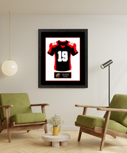 Load image into Gallery viewer, New York High School Football Jersey Frame Print Senior Night Gift 