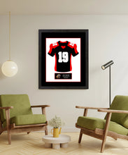 Load image into Gallery viewer, illinois High School Football Jersey Frame Print Senior Night Gift 