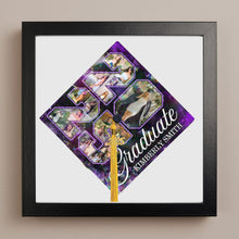 Load image into Gallery viewer, CUSTOM GRADUATION CAP DECORATION PICTURE FRAME desk