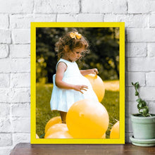 Load image into Gallery viewer, Gallery Wall Modern Yellow Picture Frame - Modern Memory Design Picture frames - New Jersey Frame shop custom framing