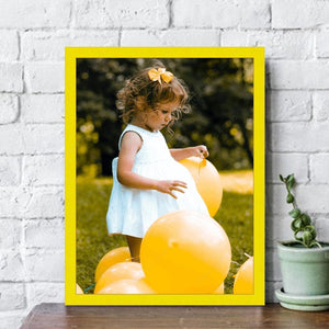 Gallery Wall 11x14 Yellow Picture Frame - 11x14 Memory Design Picture frames - New Jersey Frame shop custom framing