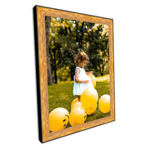 Load image into Gallery viewer, Gold Industrial Picture Frame Metallic Gallery Wall Framing - Modern Memory Design Picture frames - New Jersey Frame shop custom framing