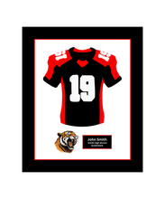 Load image into Gallery viewer, Florida High School Football Jersey Frame Print Senior Night Gift 