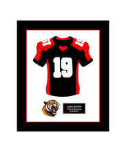 Load image into Gallery viewer, Alabama High School Football Jersey Frame Print Senior Night Gift 