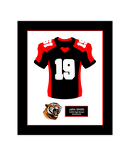 Load image into Gallery viewer, Alabama High School Football Jersey Frame Print Senior Night Gift 
