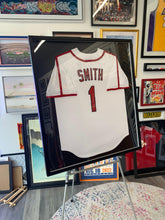 Load image into Gallery viewer, Hockey High School Senior Award Night Gift Idea - Jersey Print Frame - Modern Memory Design Picture frames - New Jersey Frame shop custom framing