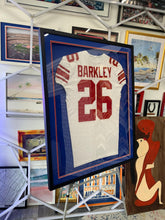 Load image into Gallery viewer, Hockey High School Senior Night Gift Award Custom Jersey Frame Art basketball