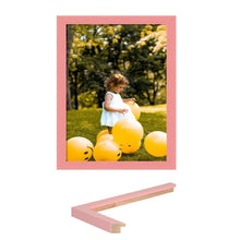 Load image into Gallery viewer, 30x40 Pink Picture Frame Gallery Wall - 30x40 Memory Design Picture frames - New Jersey Frame shop custom framing