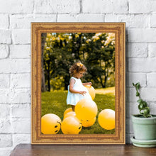 Load image into Gallery viewer, Ornate Gold Picture Frame - Modern Memory Design Picture frames - New Jersey Frame shop custom framing