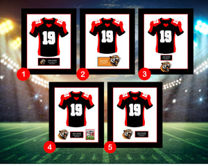 Ohio High School Football Jersey Frame Print Senior Night Gift 