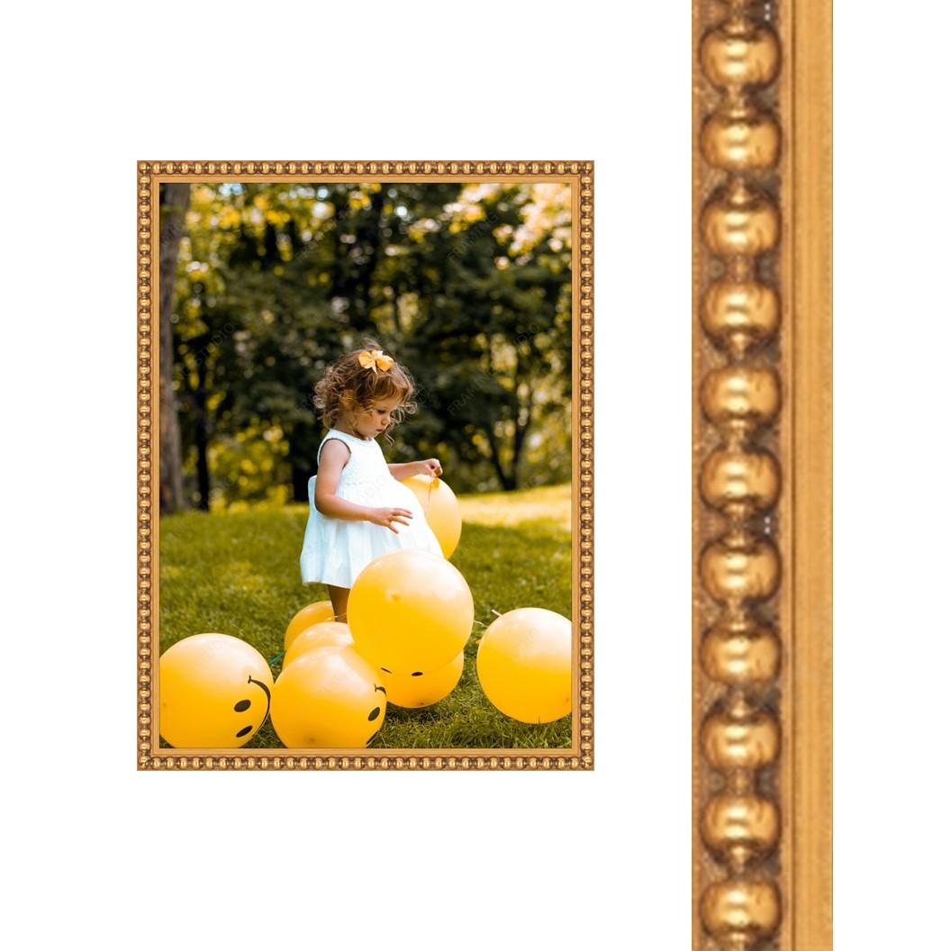 Traditional Gold. Gold Frame for saving Art. Custom Picture Frame. Gold Custom frame with Mat. Gold Frames for Wall Art. Picture Frames 8x10 5x7