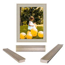 Load image into Gallery viewer, Traditional Flat Silver Panel Picture Frame Wide - Modern Memory Design Picture frames - New Jersey Frame shop custom framing