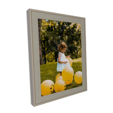 Load image into Gallery viewer, Traditional Flat Silver Panel Picture Frame Wide - Modern Memory Design Picture frames - New Jersey Frame shop custom framing