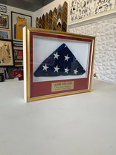 Load image into Gallery viewer, USA Military Funeral Flag Picture Frame - Modern Memory Design Picture frames - New Jersey Frame shop custom framing