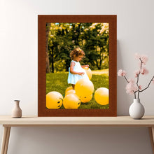 Load image into Gallery viewer, Cherry Wood Picture Frame - Flat Modern Framing by ModernMemoryDesign.com