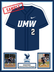 6 Frames 20x30 UMW Softball Senior Team