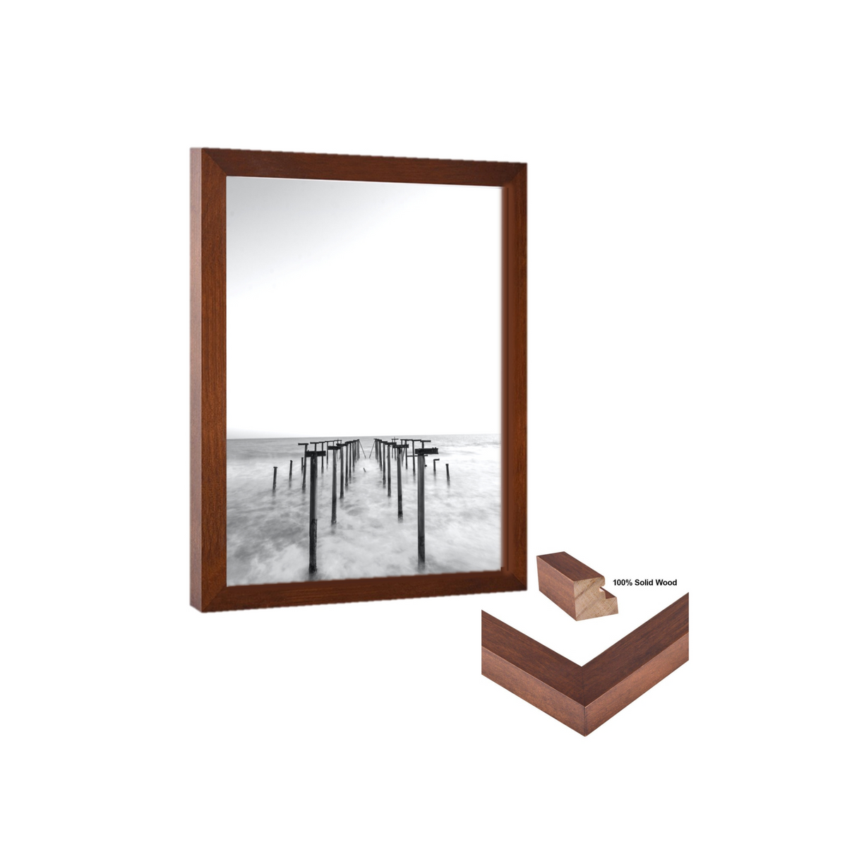 16x28 Picture Frame Black Wood 16x28 Poster Gallery Wall – HomedecorMMD
