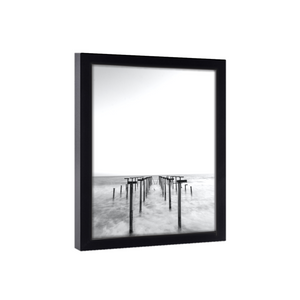 Gallery Wall 25x8 Picture Frame Black Wood 25x8  Poster Size